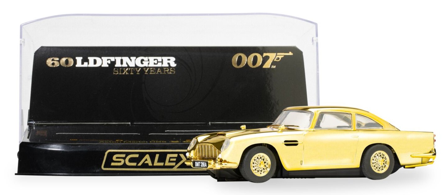 James Bond Aston Martin DB5 - Goldfinger - 60th Anniversary Gold Edition