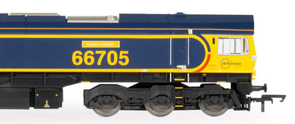 Class 66 GBRf Co-Co 66705 'Golden Jubilee' Diesel Locomotive