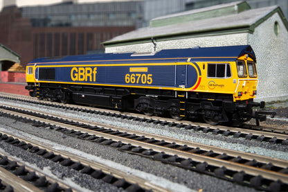 Class 66 GBRf Co-Co 66705 'Golden Jubilee' Diesel Locomotive