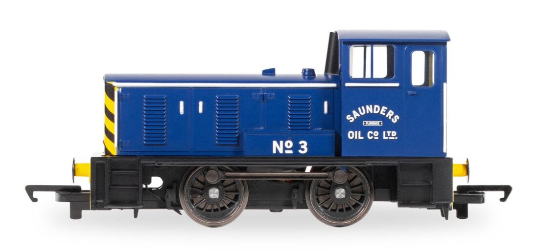 RailRoad Saunders Oil Co Ltd Bagnall 0-4-0DH 'Florence' Diesel Locomotive