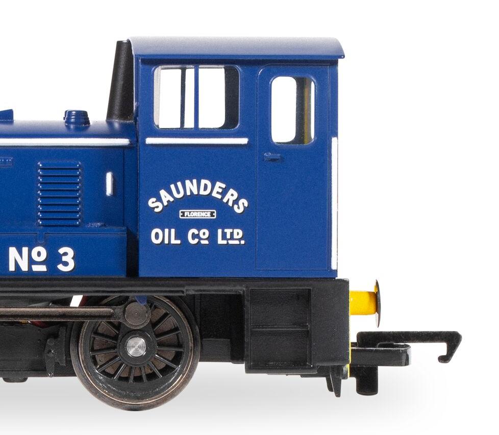 RailRoad Saunders Oil Co Ltd Bagnall 0-4-0DH 'Florence' Diesel Locomotive