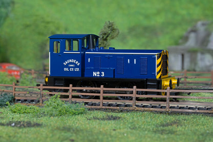 RailRoad Saunders Oil Co Ltd Bagnall 0-4-0DH 'Florence' Diesel Locomotive