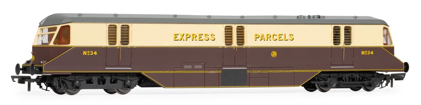 RailRoad Plus GWR Bo-Bo No. 34 Parcels Car Diesel Locomotive