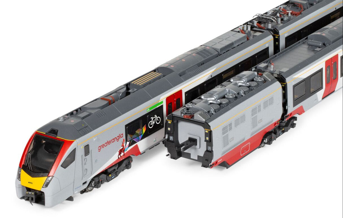 Hornby R30446 Greater Anglia Class 755 4 FLIRT 4 Car Pride Rails hornby-r30446-greater-anglia-class-755-4-flirt-4-car-pride-rails