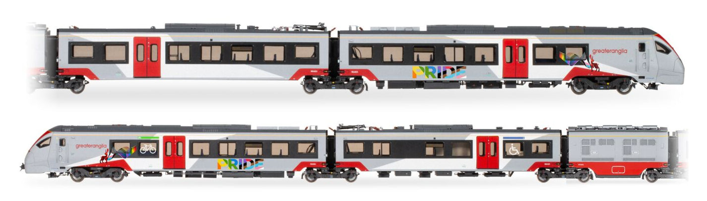 Greater Anglia Class 755-4 FLIRT 4 Car Pride Livery Train Pack