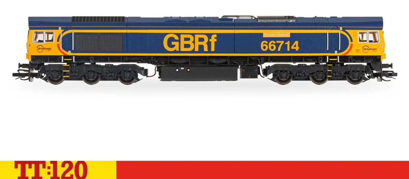 Class 66 Co-Co 66714 'Cromer Lifeboat' Digital GBRf Diesel Locomotive - Sound Fitted