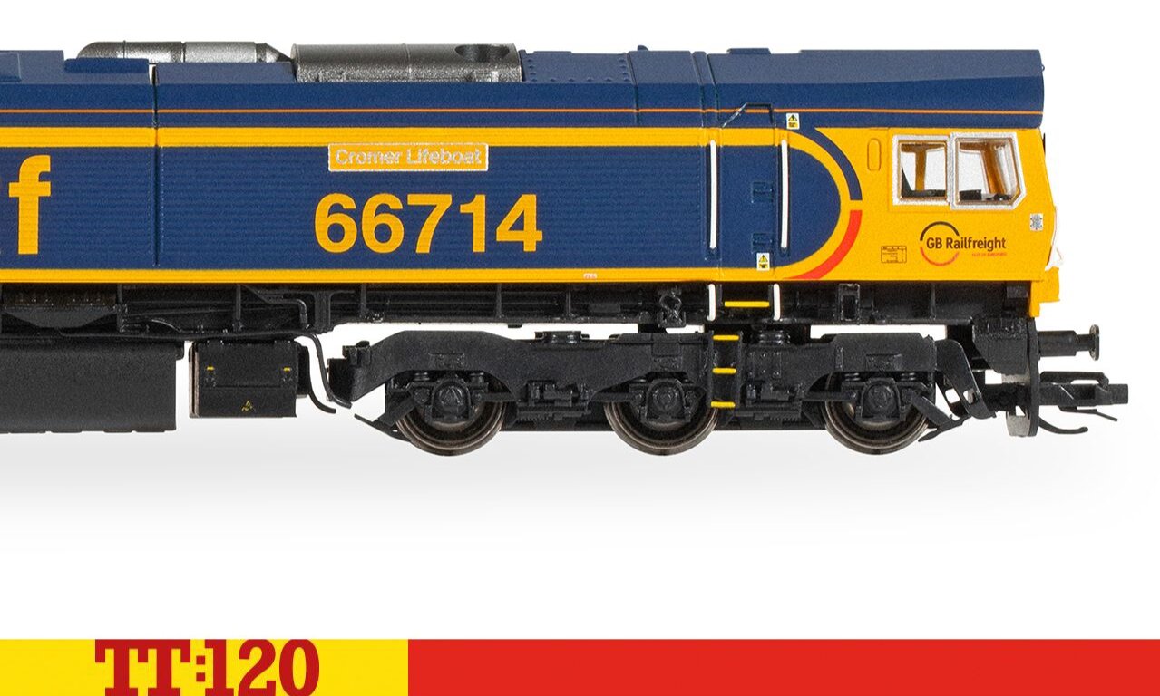 Class 66 Co-Co 66714 'Cromer Lifeboat' Digital GBRf Diesel Locomotive - Sound Fitted