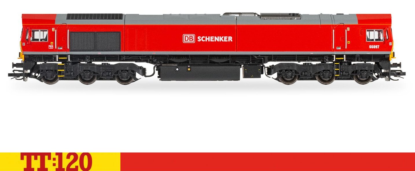 Class 66 Co-Co 66097 DB Schenker Diesel Locomotive - Sound Fitted