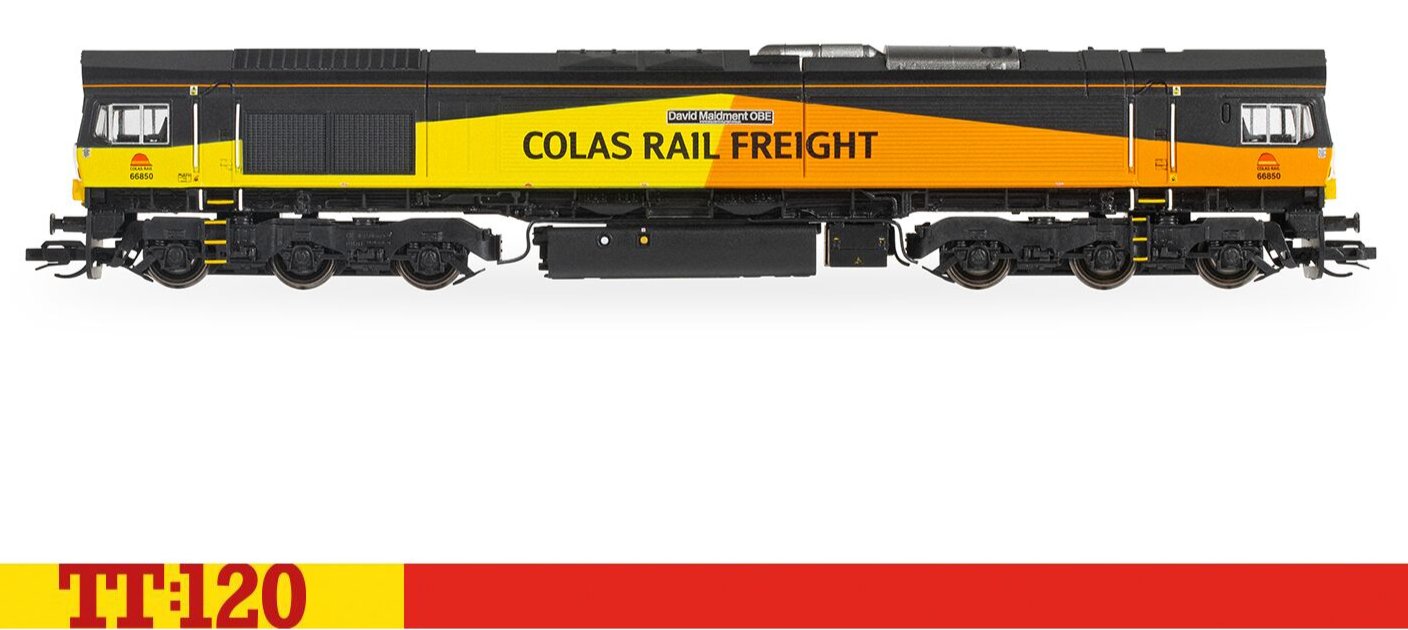 Class 66 Co-Co 66850 'David Maidment OBE' Colas Rail Diesel Locomotive - Sound Fitted