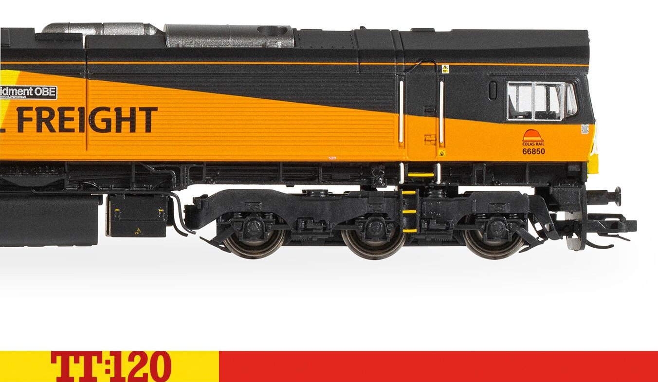 Class 66 Co-Co 66850 'David Maidment OBE' Colas Rail Diesel Locomotive - Sound Fitted