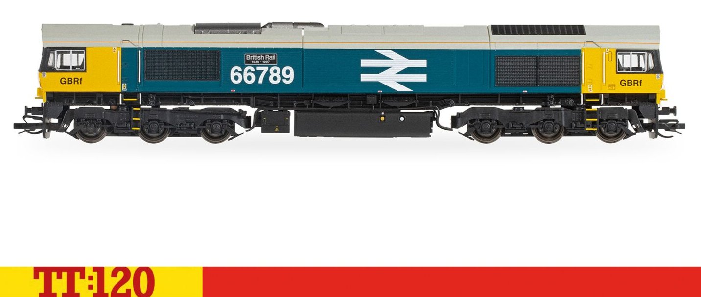 Class 66 Co-Co 66789 'British Rail 1948-1997' GBRf Diesel Locomotive - Sound Fitted