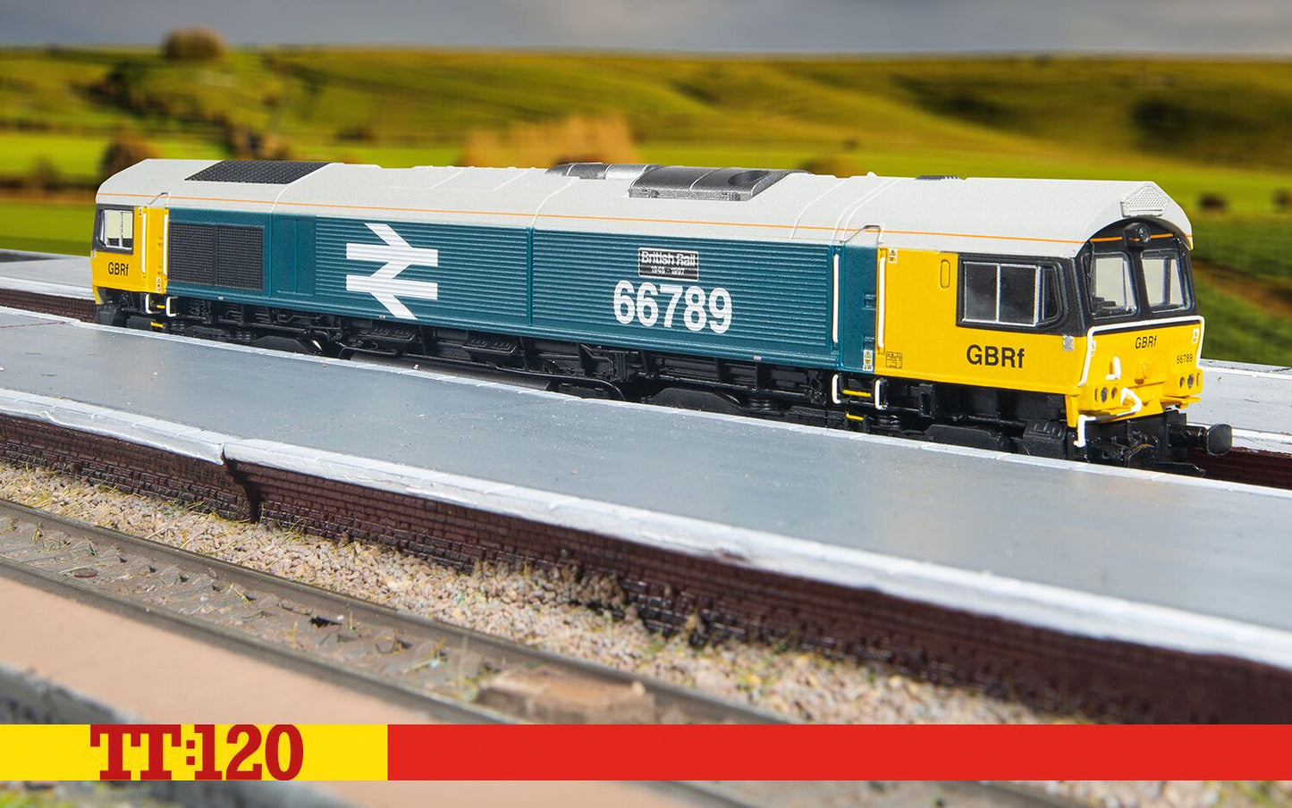 Class 66 Co-Co 66789 'British Rail 1948-1997' GBRf Diesel Locomotive - Sound Fitted