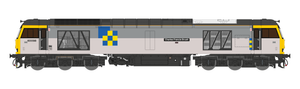 Highly Detailed Deluxe Weathered Class 60 098 “Charles Francis Brush” Construction Sector Diesel Electric Locomotive