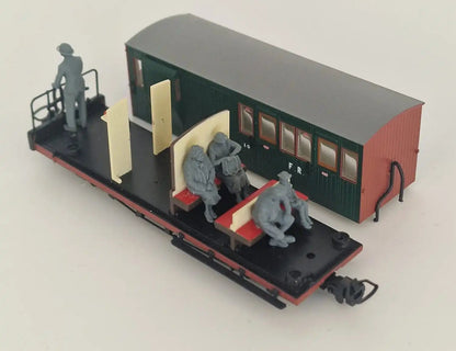 O Gauge Railway & Lineside - FR 1930’s Brake Passengers