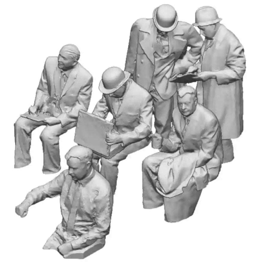 N Gauge Loco Specific Crew - Caroline Early BR Staff