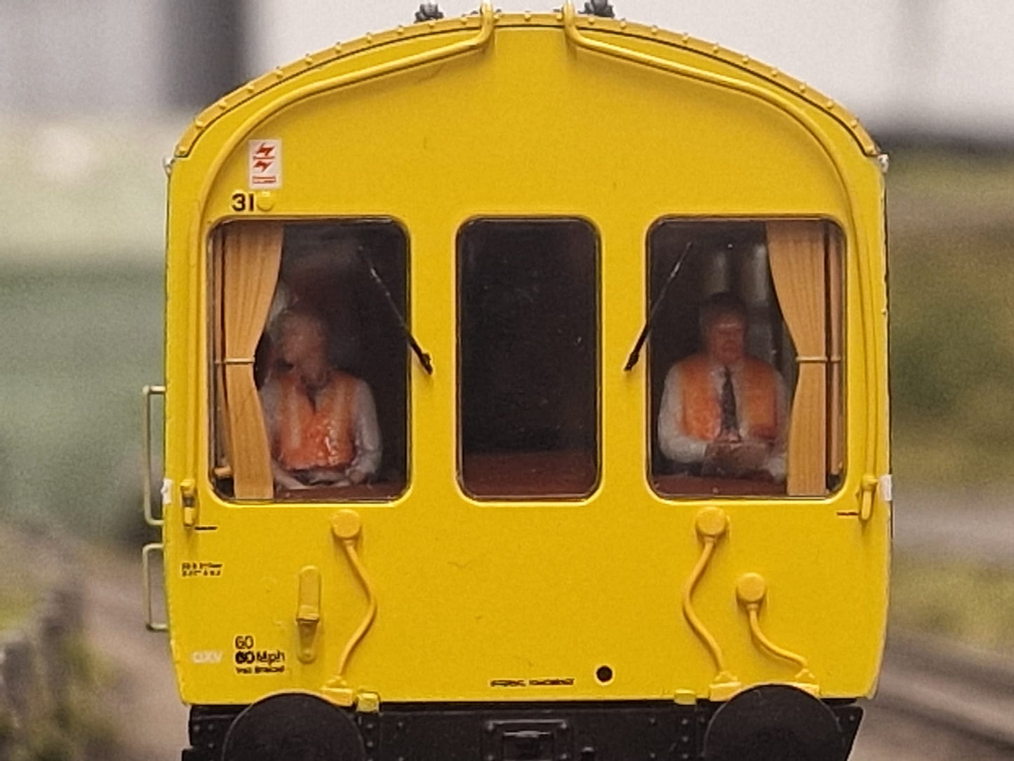 1:76 Scale Exclusive Black Label BR Q13 Inspection Saloon Engineers - Full Colour 3D Print