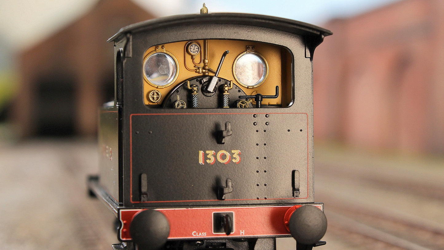 NER H Class - No.1303 NER Lined Black Steam Locomotive