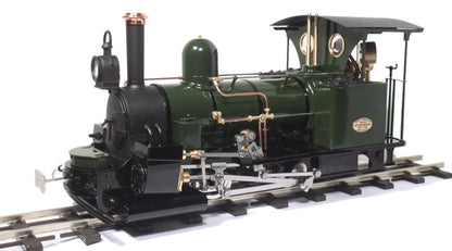 Class A 0-4-0 'Darjeeling' Black (Radio Control, Uninsulated Wheels) Steam Locomotive