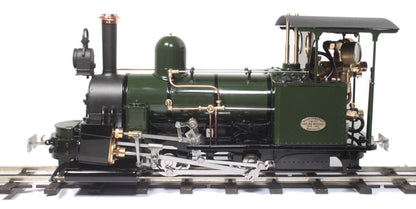 Class A 0-4-0 'Darjeeling' Black (Radio Control, Uninsulated Wheels) Steam Locomotive