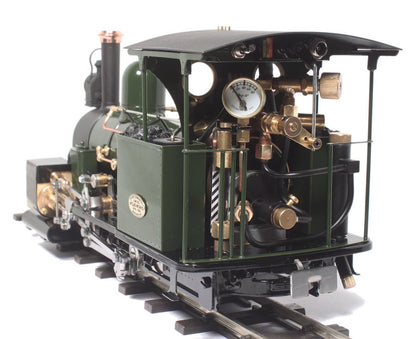 Class A 0-4-0 'Darjeeling' Black (Radio Control, Uninsulated Wheels) Steam Locomotive