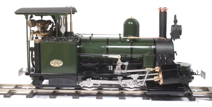 Class A 0-4-0 'Darjeeling' Black (Radio Control, Uninsulated Wheels) Steam Locomotive