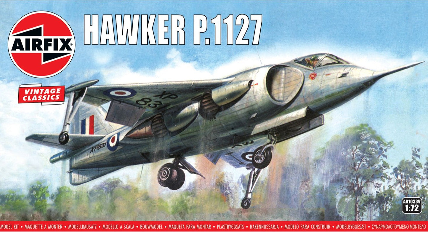 Hawker P.1127 Model Kit