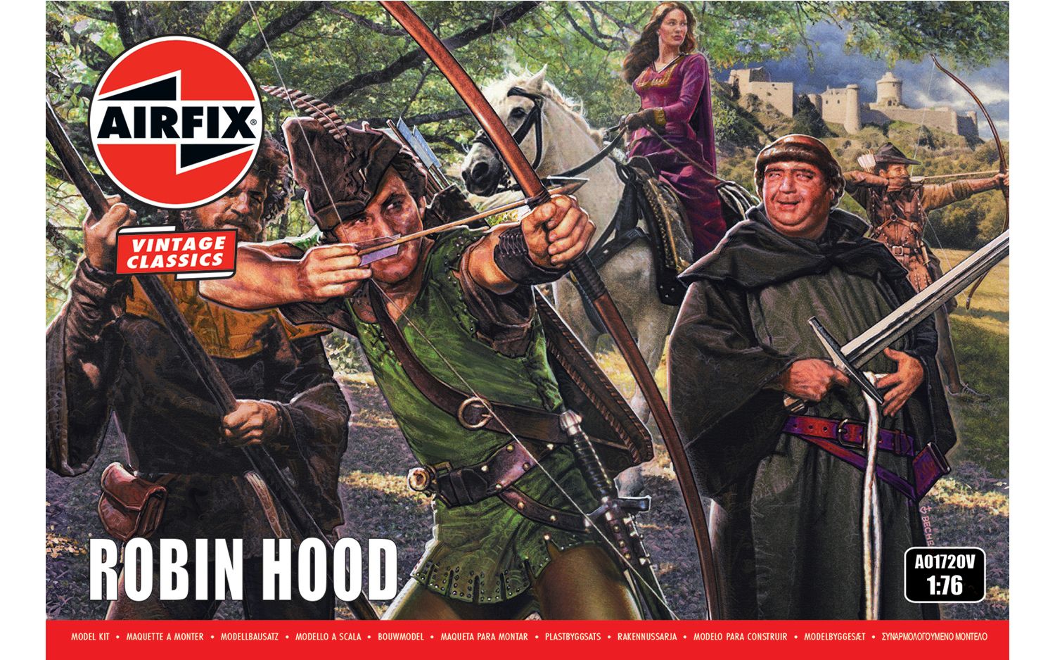 Airfix A01720V Robin Hood Model Kit – Rails