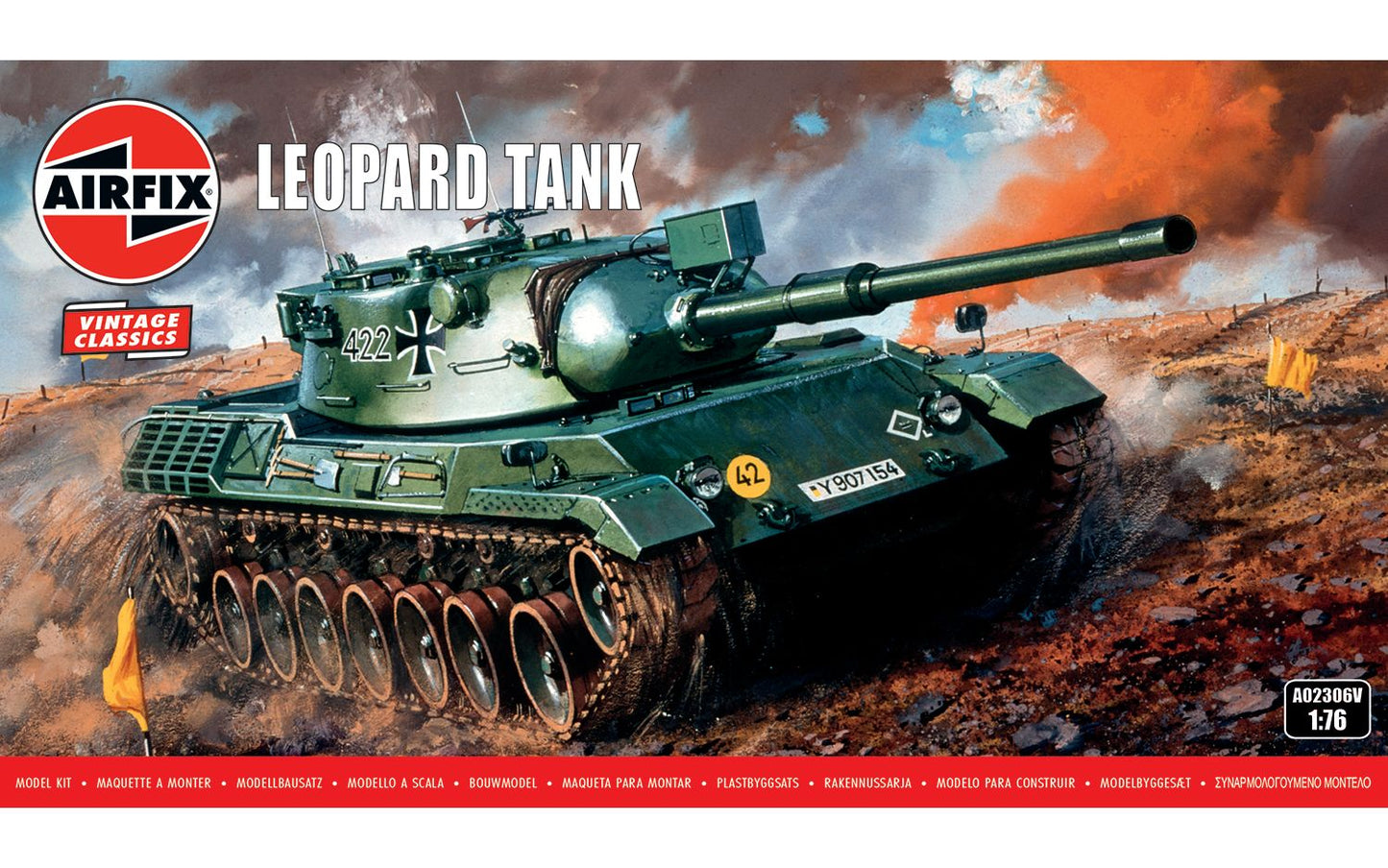 A02306V Leopard Tank Model Kit