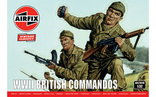 WWII British Commandos Model Kit