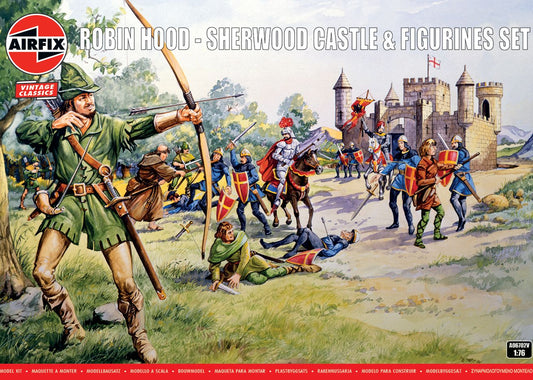 Robin Hood - Sherwood Castle & Figurines Set Model Kit
