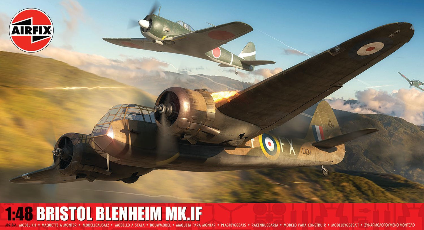 A09186A Bristol Blenheim Mk.IF Model Kit