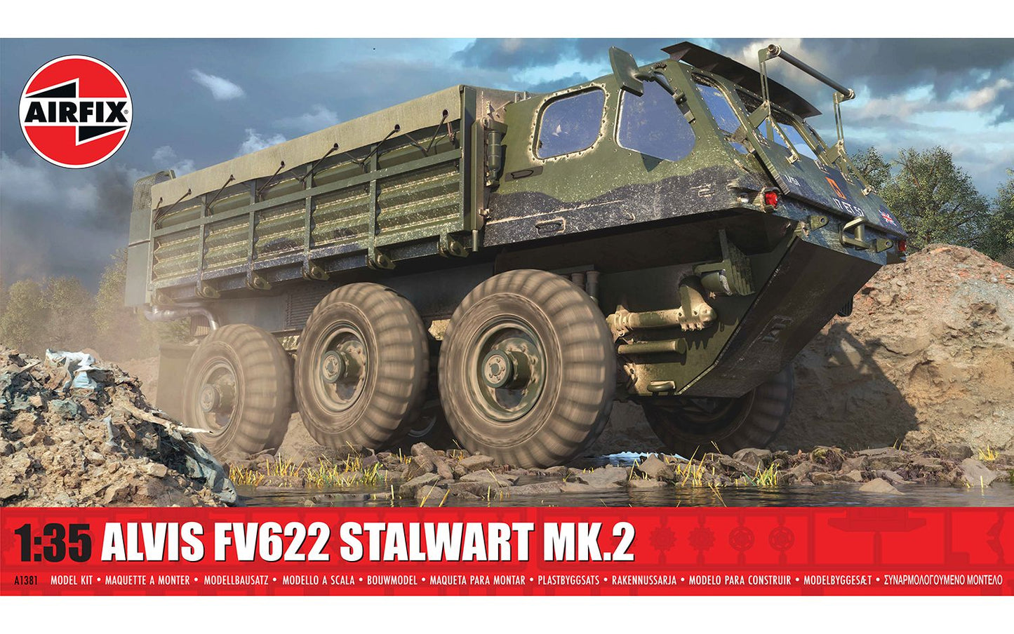 Alvis FV622 Stalwart Mk.2 Model Kit