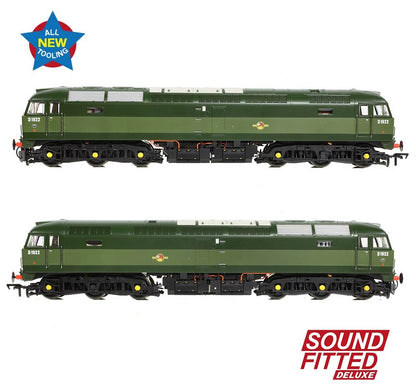 Class 47/0 D1922 BR Two-Tone Green (Small Yellow Panels) Diesel Locomotive - DCC Sound Deluxe
