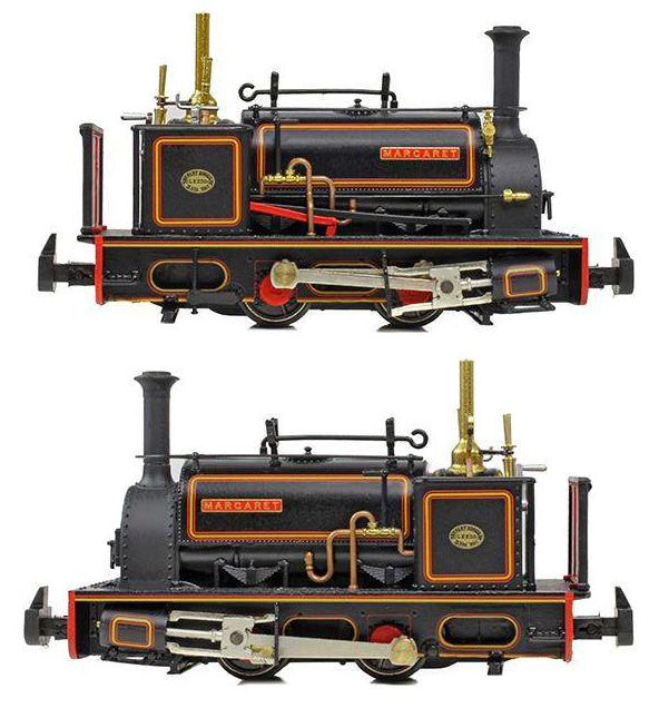 391-055 Quarry Hunslet 0-4-0ST 'Margaret' Penhryn Quarry Lined Black (Early) Steam Locomotive