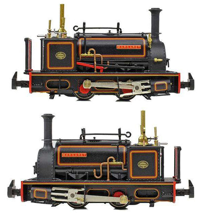 391-055 Quarry Hunslet 0-4-0ST 'Margaret' Penhryn Quarry Lined Black (Early) Steam Locomotive