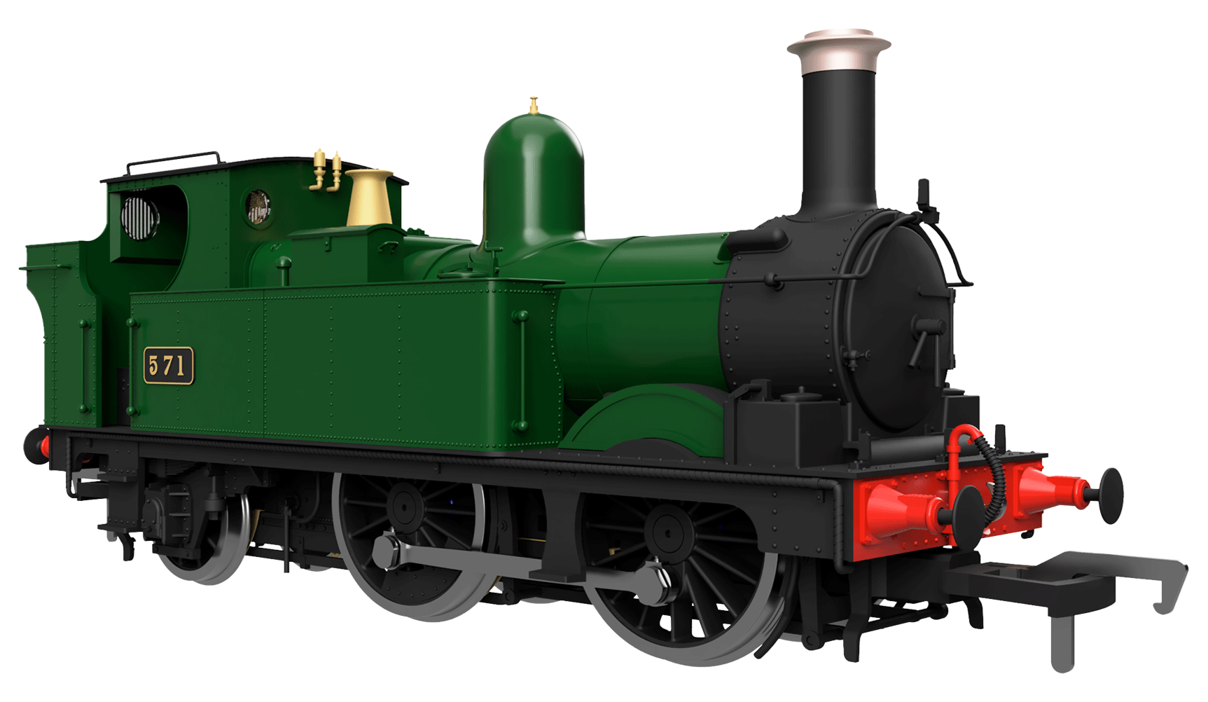 Dapol GWR 517 Class 0-4-2 1159 G.W. Green 'Great Western' Steam ...