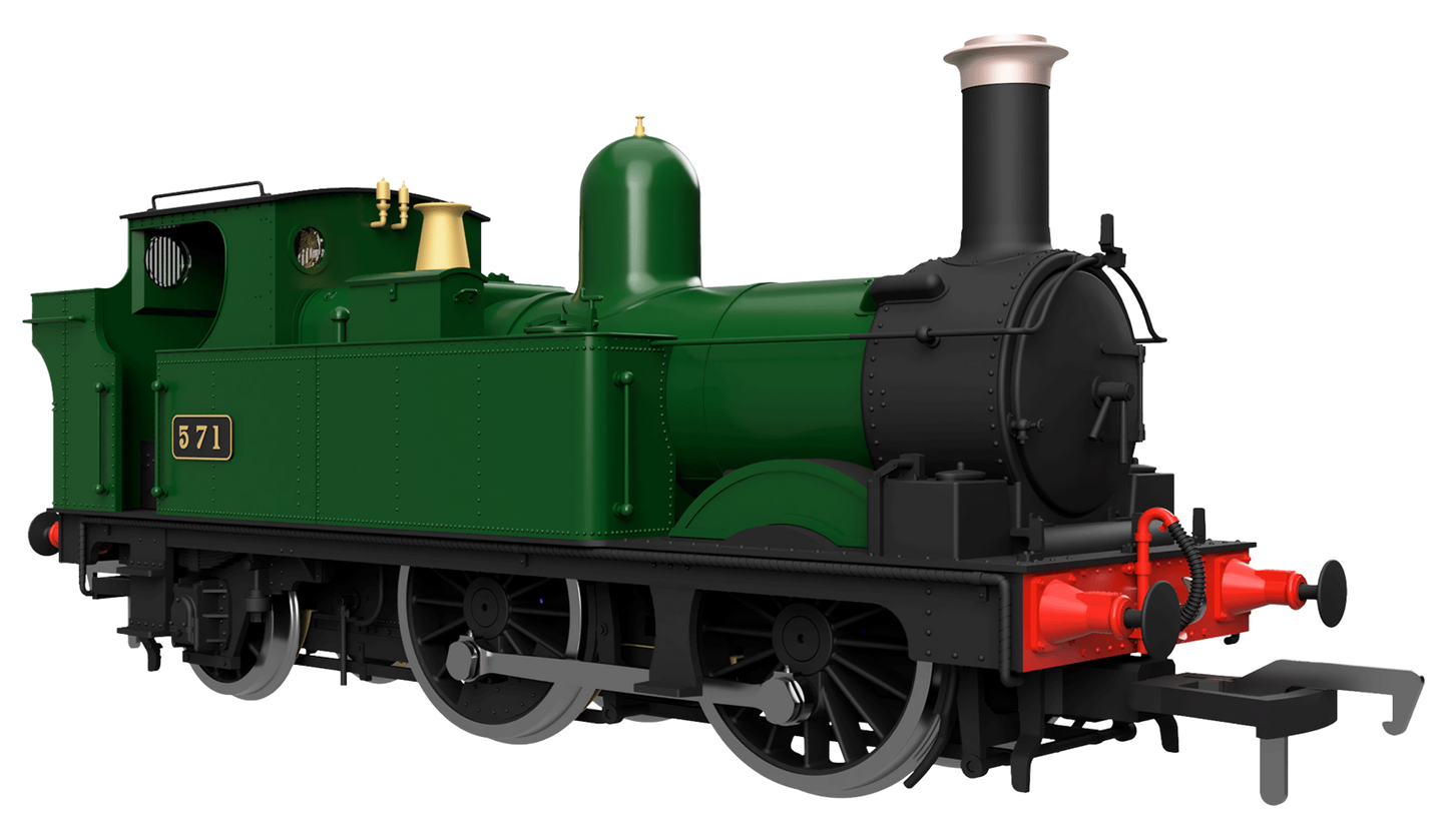 GWR 517 Class 0-4-2 1159 G.W. Green 'Great Western' Steam Locomotive