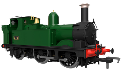 GWR 517 Class 0-4-2 1159 G.W. Green 'Great Western' Steam Locomotive - DCC Fitted