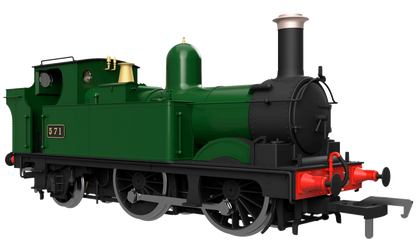 GWR 517 Class 0-4-2 1159 G.W. Green 'Great Western' Steam Locomotive - DCC Sound