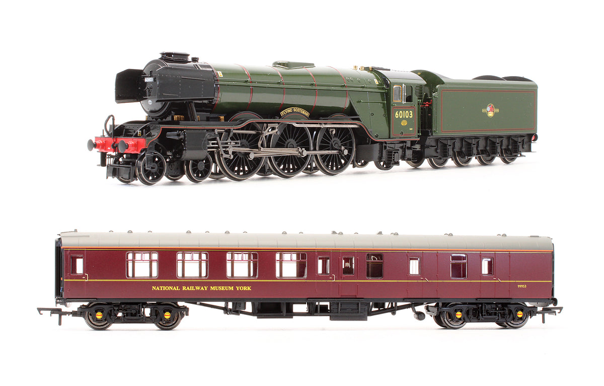Pre-Owned R3503 BR (NRM) 'Flying Scotsman' 60103 Steam Locomotive & Support Coach - Limited Edition
