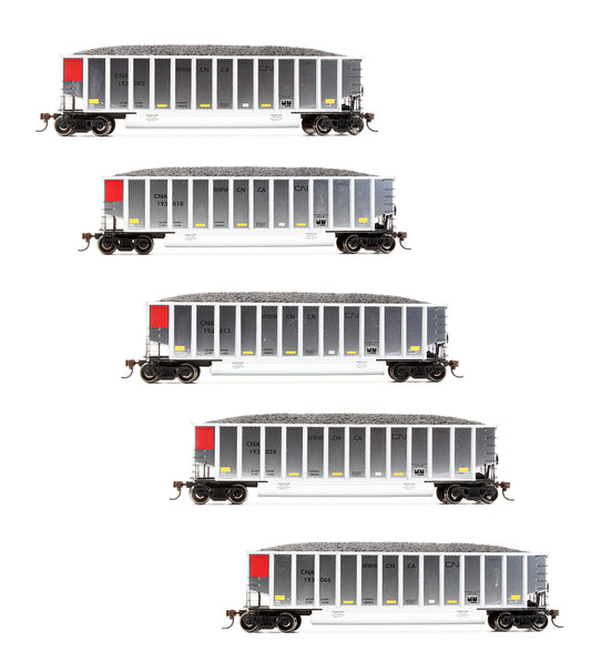 Pre-Owned Set Of 5 Canadian National Bethgon Coalporter