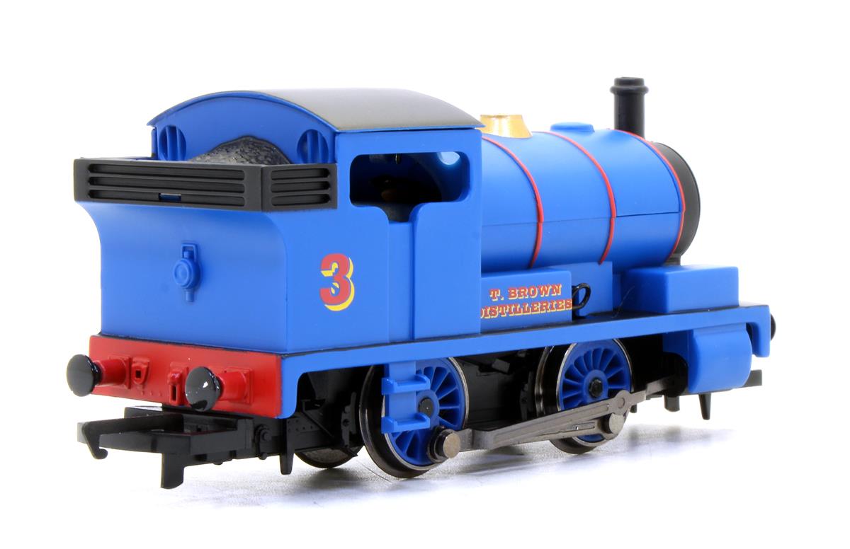 RailRoad PO T. Brown Distilleries 0-4-0T No. 3 Steam Locomotive