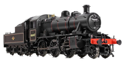 32-829B LMS Ivatt 2MT 46447 BR Lined Black (Late Crest) Steam Locomotive