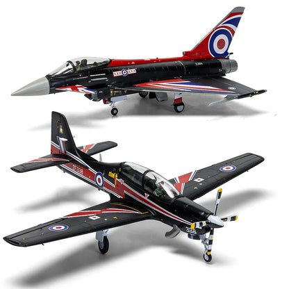 A40003 Eurofighter Typhoon FGR.4 "Blackjack" & Shorts Tucano T.1 - Twin Pack Model Kit
