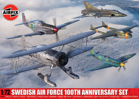 Swedish Air Force 100th Anniversary Set Model Kit
