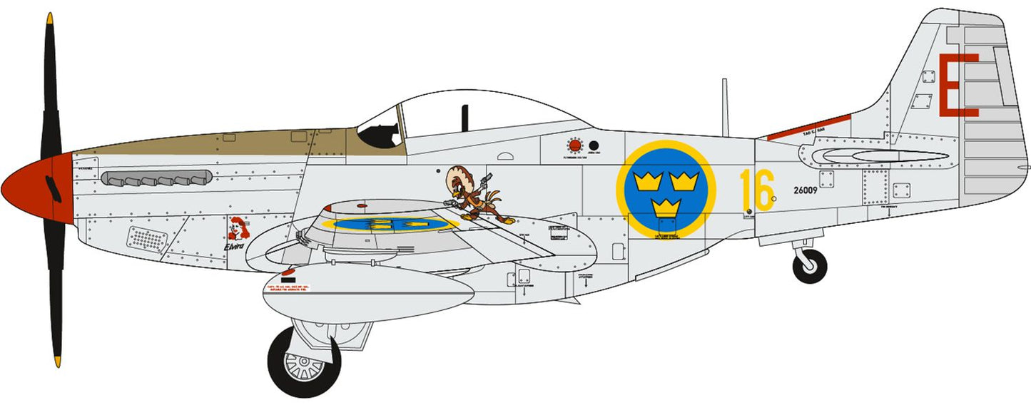 A40004 Swedish Air Force 100th Anniversary Set Model Kit