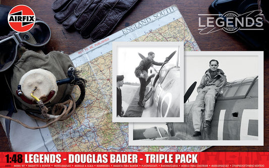 Legends - Douglas Bader - Triple Pack Model Kit