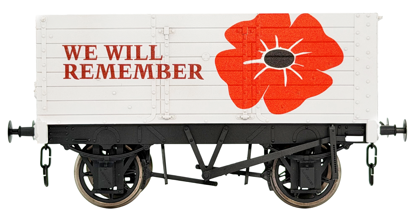 7F-073-035 Plank 9' Wheelbase We Will Remember Poppy