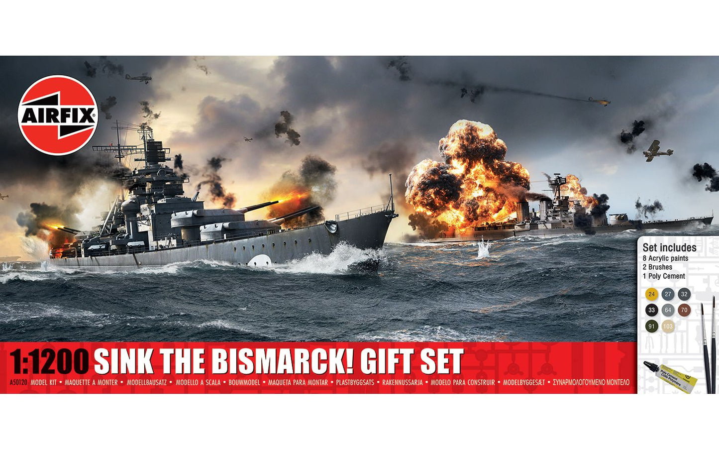 Sink The Bismarck! Model Set