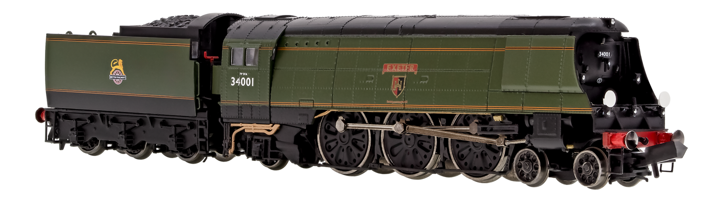 West Country ‘Exeter’ 34001 BR Green Early Crest